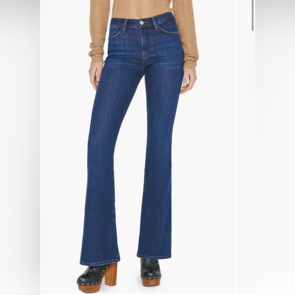 New Frame Denim Le High Waist Flare Jeans